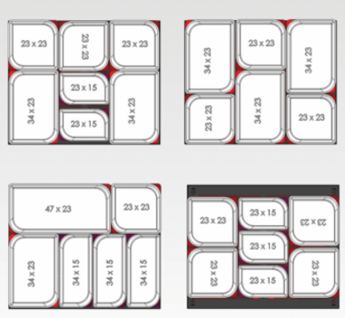 Vidro Termoelétrico Glasart 70x57 Sobrepor - Presto Equipamentos