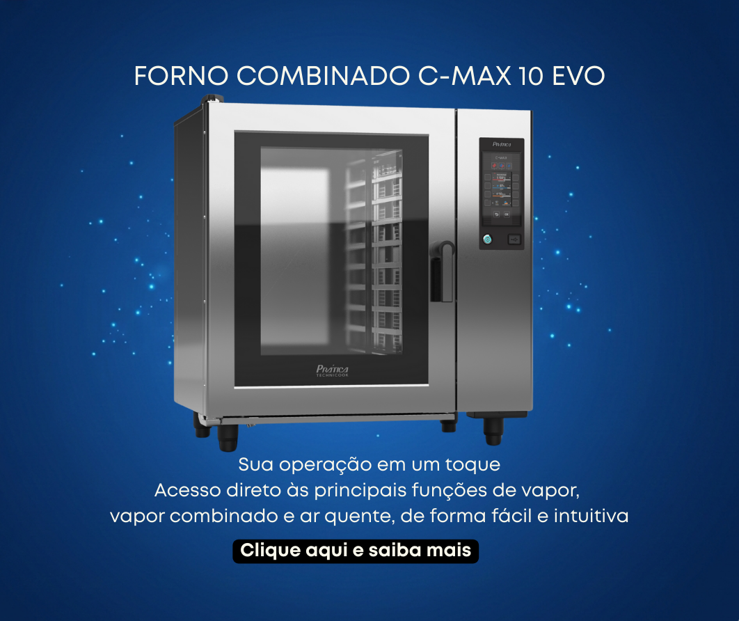 Forno Combinado C-MAX 10 EVO