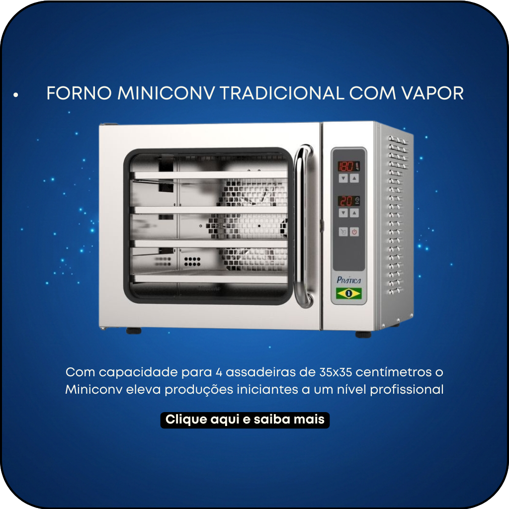 Forno Miniconv com vapor